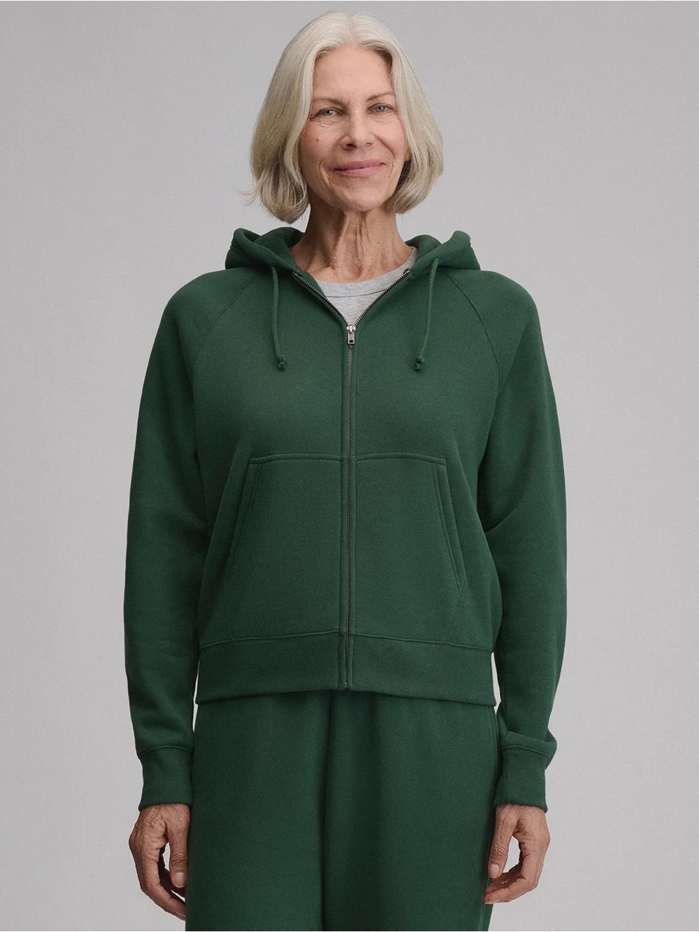 Eddie Bauer the vintage soft Sherpa lined dark Hunter green jacket NEW NWT large